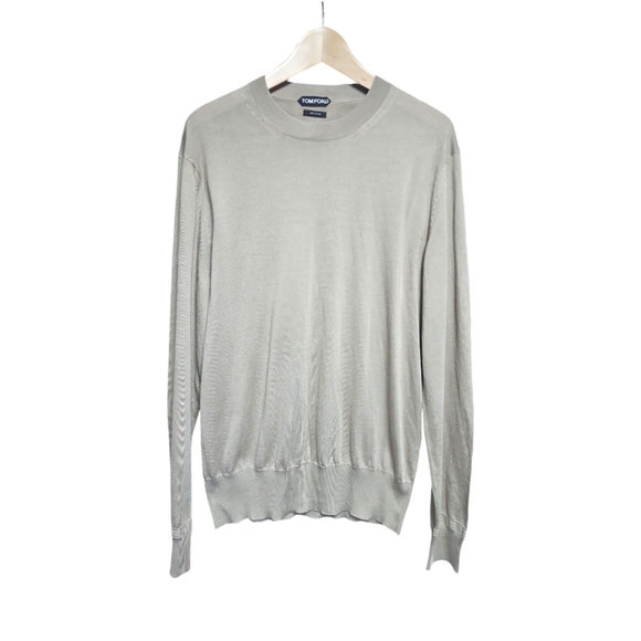 TOM FORDSilk Blend Lightweight Crewneck Sweater IT 52 / US L
